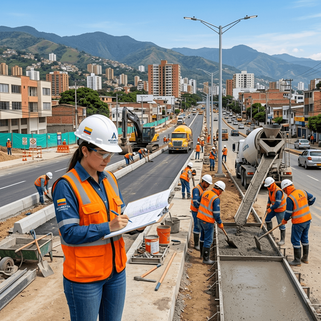 Supervisión de Mezclas Asfálticas e Interventoría Vial en Concesiones 4G/5G